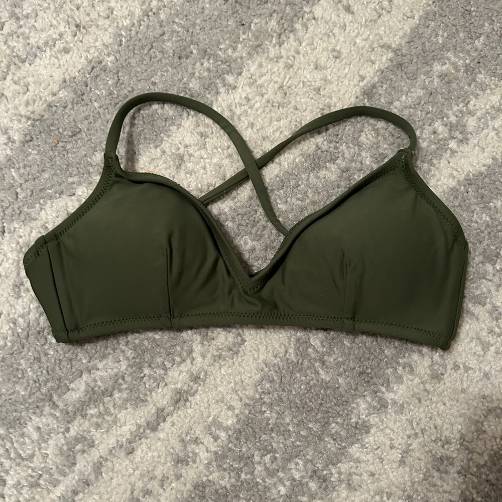 J. Crew Triangle Bikini Top